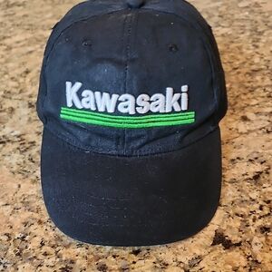 Kawasaki Black Cap with Green Accents
